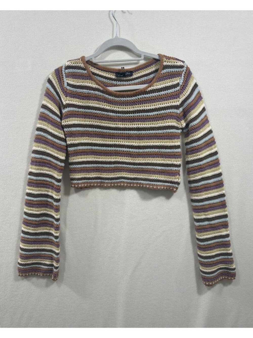 Emory Park NWT Striped Fall Boho Sweater S